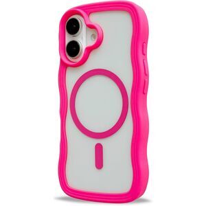 Pink Magnetic for iPhone 16 Case, Shockproof Protective Phone Case